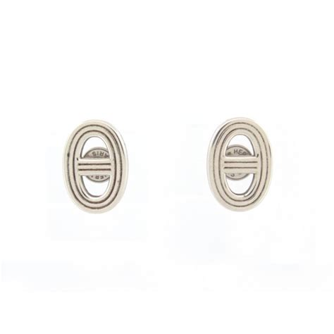 boucle d oreille hermes chaine d ancre|Boucles d'oreilles Chaîne d'Ancre, grand modèle .